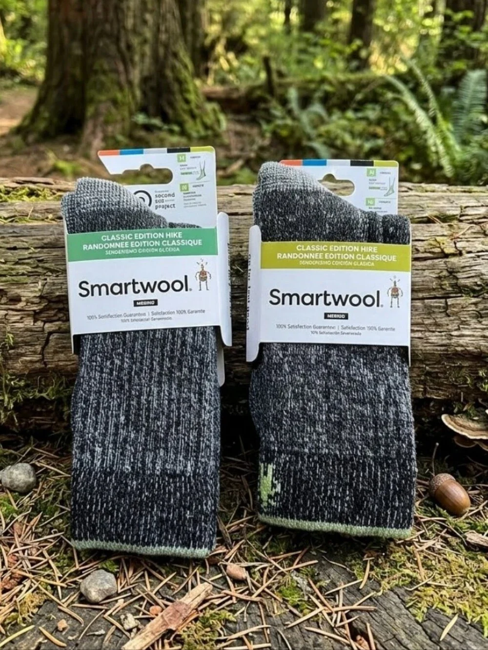 2 Pair Hike Socks